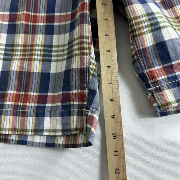 VTG American Eagle Outfitters Mens Longer Length Shorts Size 30 Multicolor Plaid - Picture 9 of 9